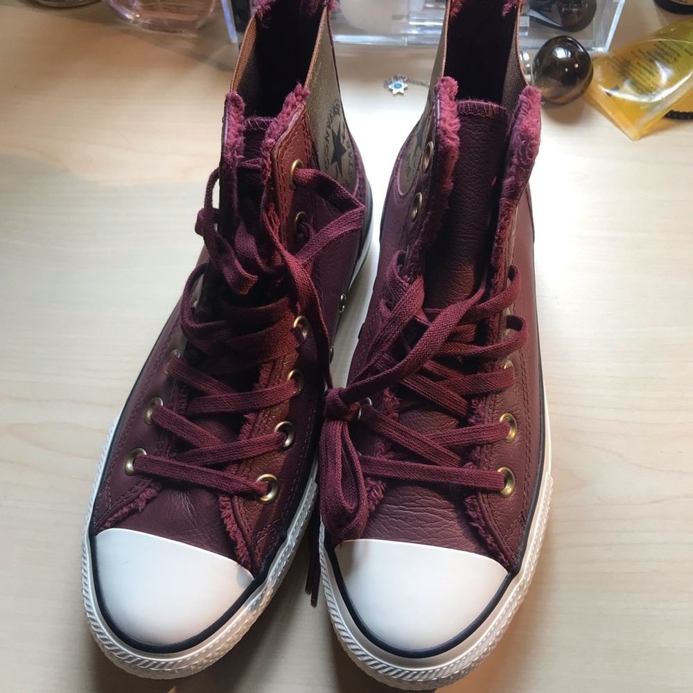 Womens Converse Chelsea Boot leather/faux fur